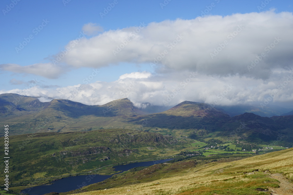 Snowdonia National Park Landscape - Wales UK Snowdonia National Park Landscape - Wales UK