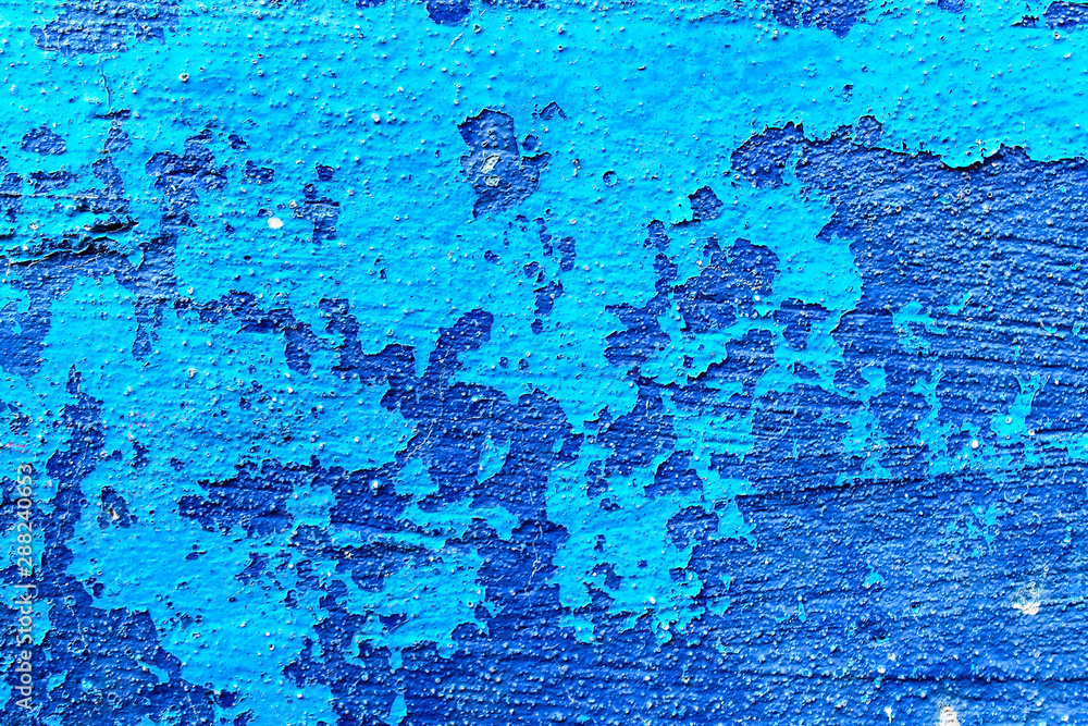 Blue paint
