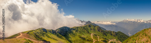 Mountain Range Panorama