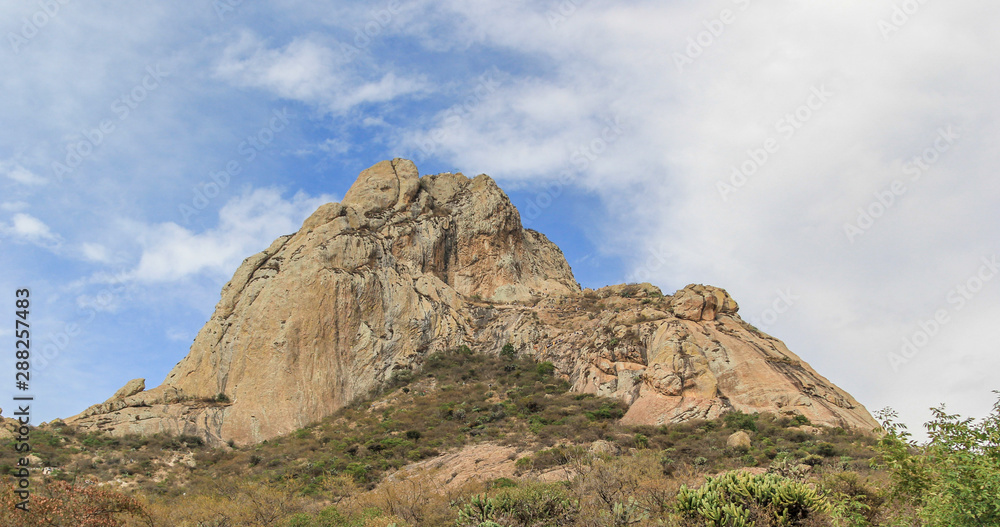 panoramic view of the rock Mexico