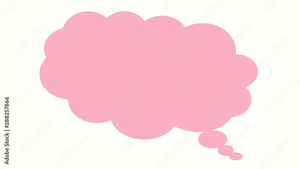 animate of pink text write animate of pink text write