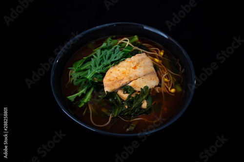 Korean food Spicy Fish Stew