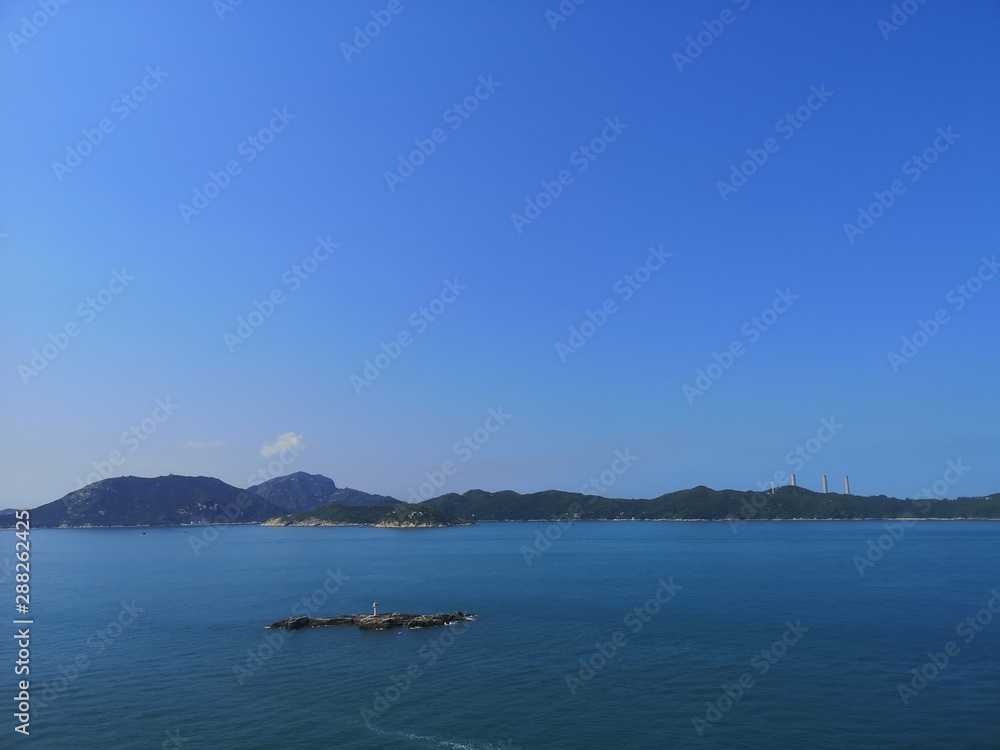Overlook Lamma Island, Magazine Island and Lung Shan Pai from South Horizons, Apleichau, Hong Kong Overlook Lamma Island, Magazine Island and Lung Shan Pai from South Horizons, Apleichau, Hong Kong