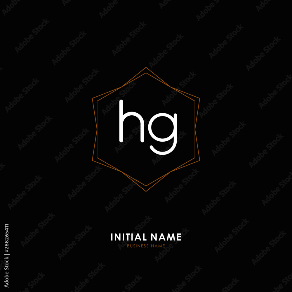 H G HG Initial logo letter with minimalist concept. Vector with scandinavian style logo. H G HG Initial logo letter with minimalist concept. Vector with scandinavian style logo.
