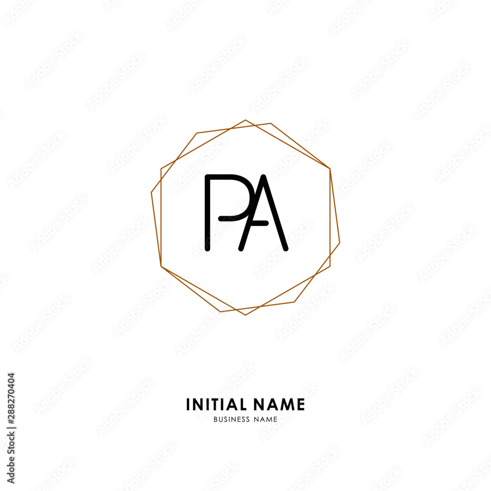 P A PA Initial logo letter with minimalist concept. Vector with scandinavian style logo. P A PA Initial logo letter with minimalist concept. Vector with scandinavian style logo.