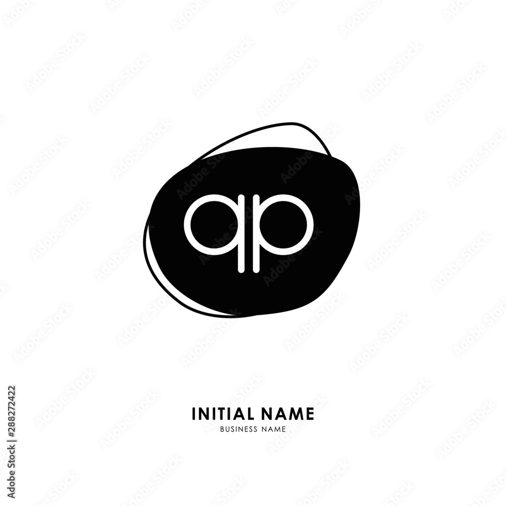 A P AP Initial logo letter with minimalist concept. Vector with scandinavian style logo. A P AP Initial logo letter with minimalist concept. Vector with scandinavian style logo.