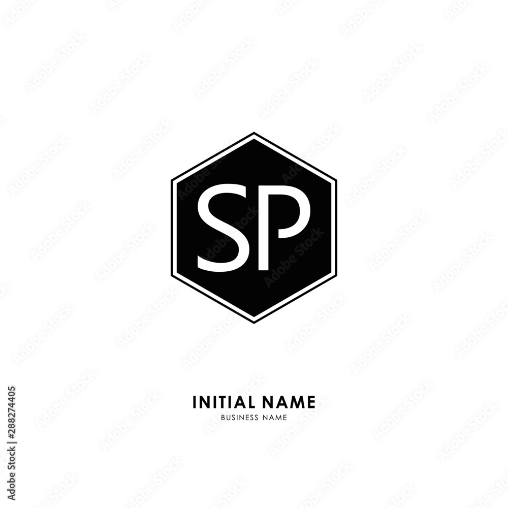 SP SP Initial logo letter with minimalist concept. Vector with scandinavian style logo. SP SP Initial logo letter with minimalist concept. Vector with scandinavian style logo.
