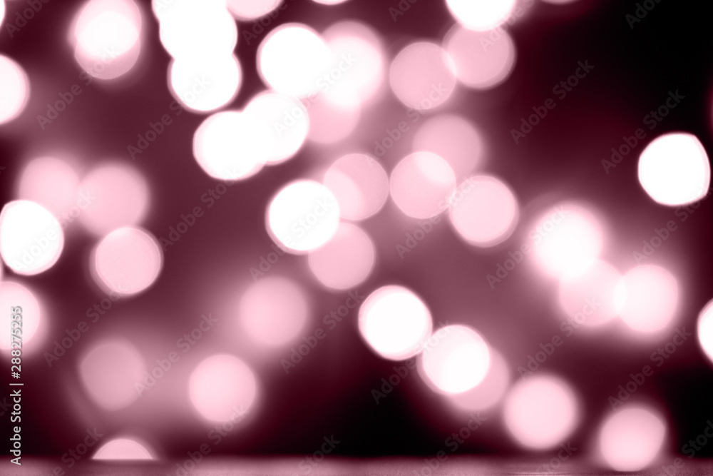 Pink color abstract bokeh. Christmas blurred background Pink color abstract bokeh. Christmas blurred background