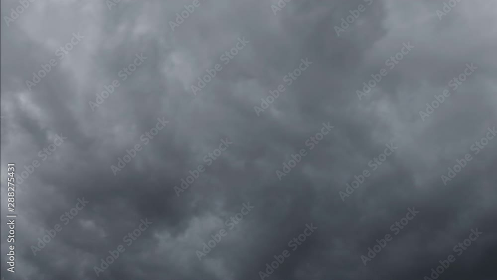 Time lapse of storm clouds with strong wind moving fast Time lapse of storm clouds with strong wind moving fast
