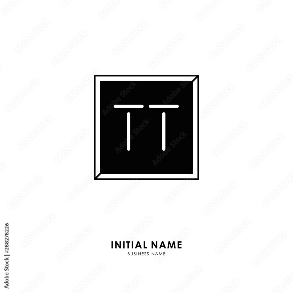 T TT Initial logo letter with minimalist concept. Vector with scandinavian style logo. T TT Initial logo letter with minimalist concept. Vector with scandinavian style logo.