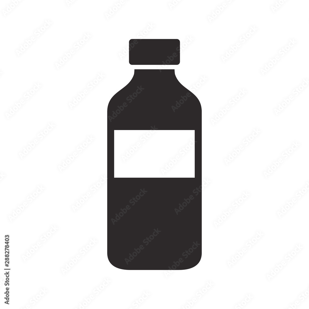 bottle icon vector design illustration bottle icon vector design illustration