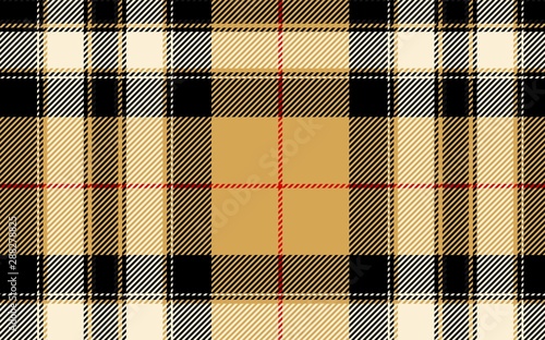 seamless tartan or plaid texture with threads