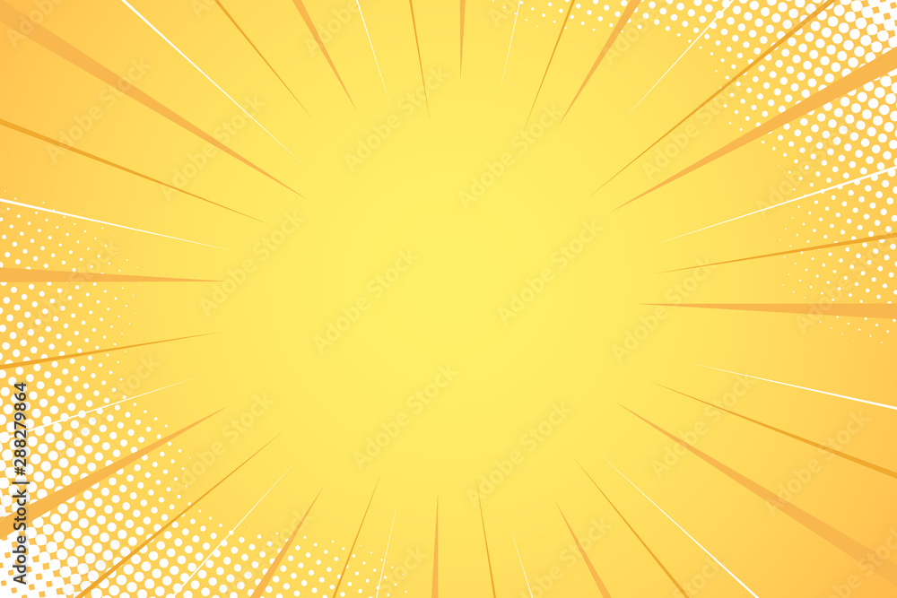 Fototapeta premium halftone comic stripes background vector illustration
