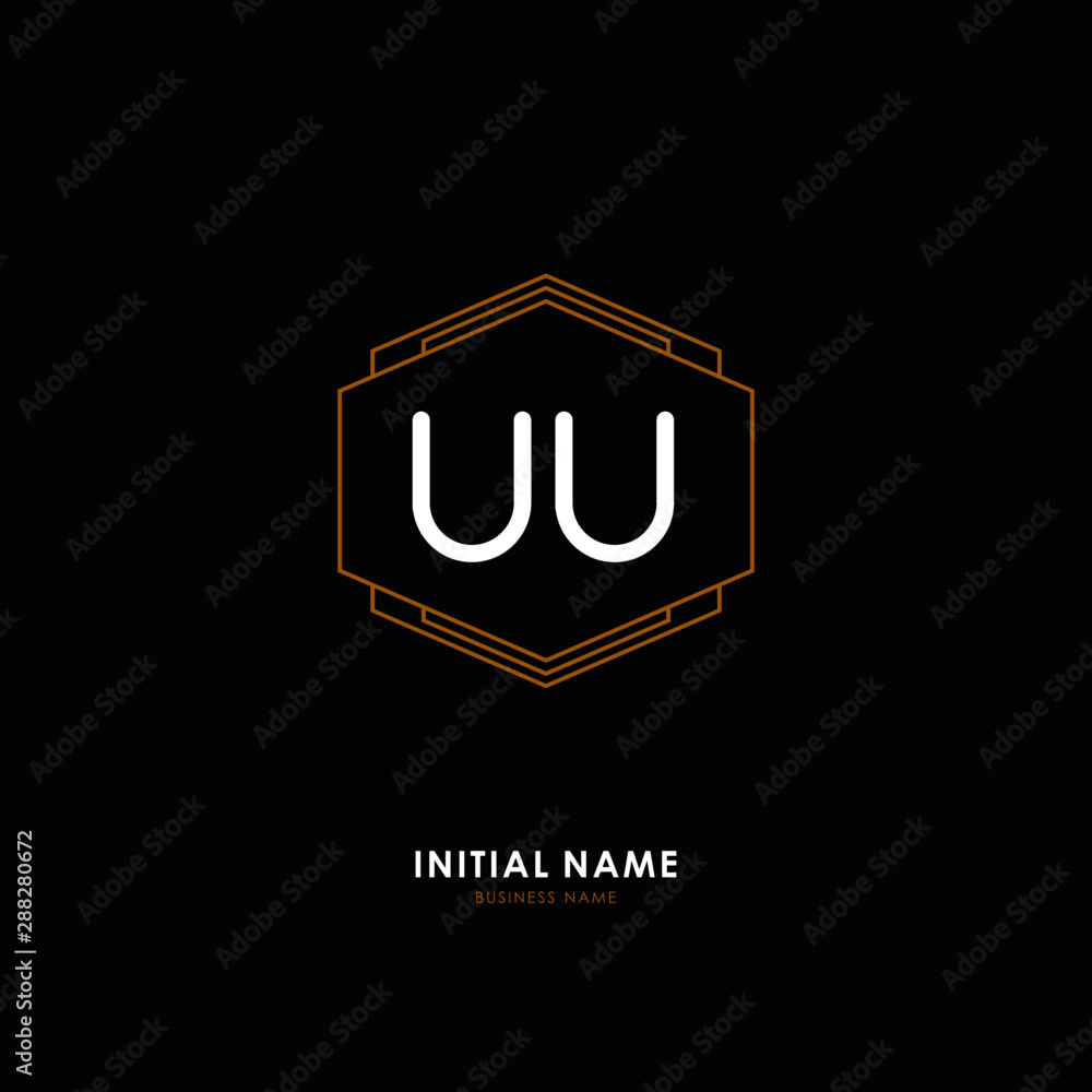 U UU Initial logo letter with minimalist concept. Vector with scandinavian style logo. U UU Initial logo letter with minimalist concept. Vector with scandinavian style logo.