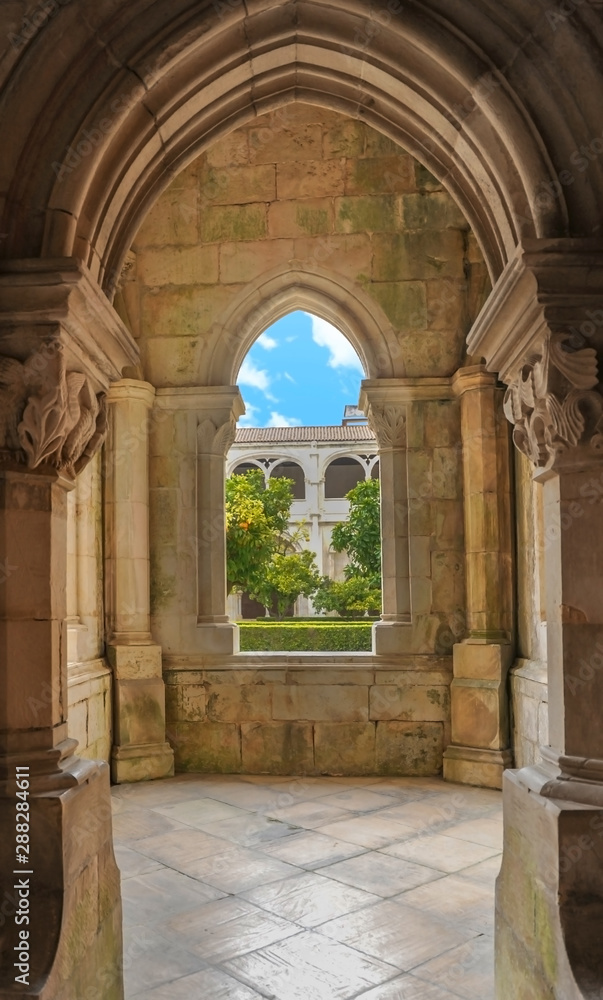 Picturesque arch view