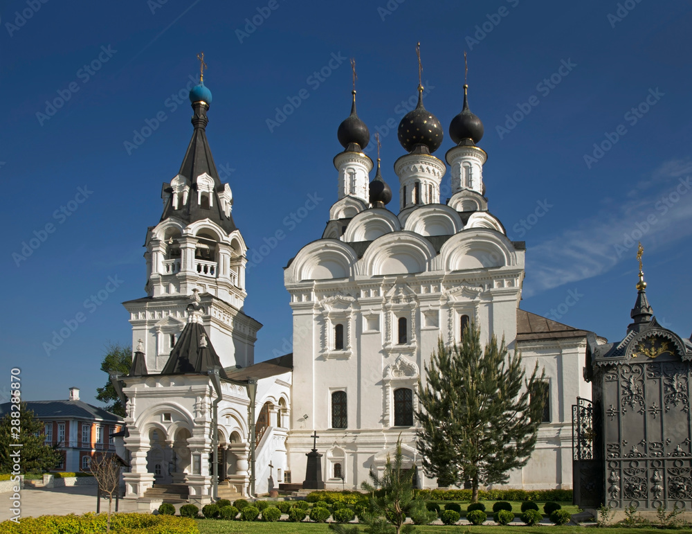 Cathedral of Annunciation of Blessed Virgin Mary at Annunciation monastery in Murom. Russia Cathedral of Annunciation of Blessed Virgin Mary at Annunciation monastery in Murom. Russia