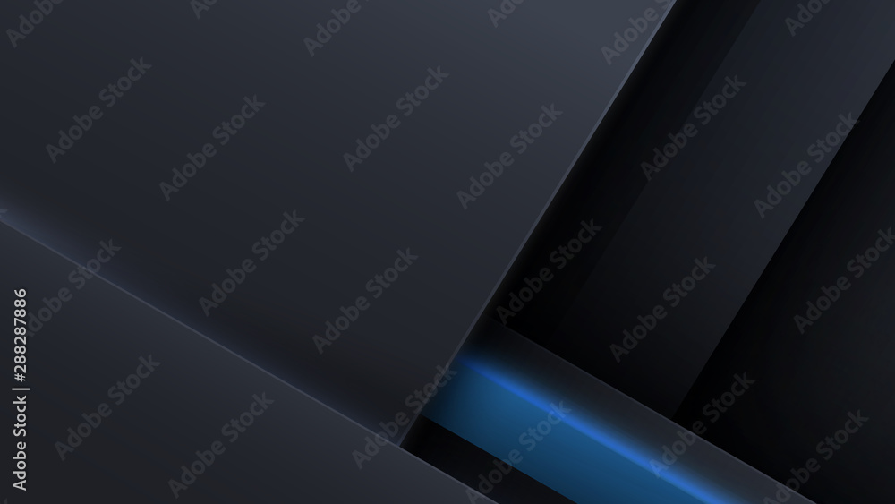 Layers of carbon triangles with shine neon layers Layers of carbon triangles with shine neon layers