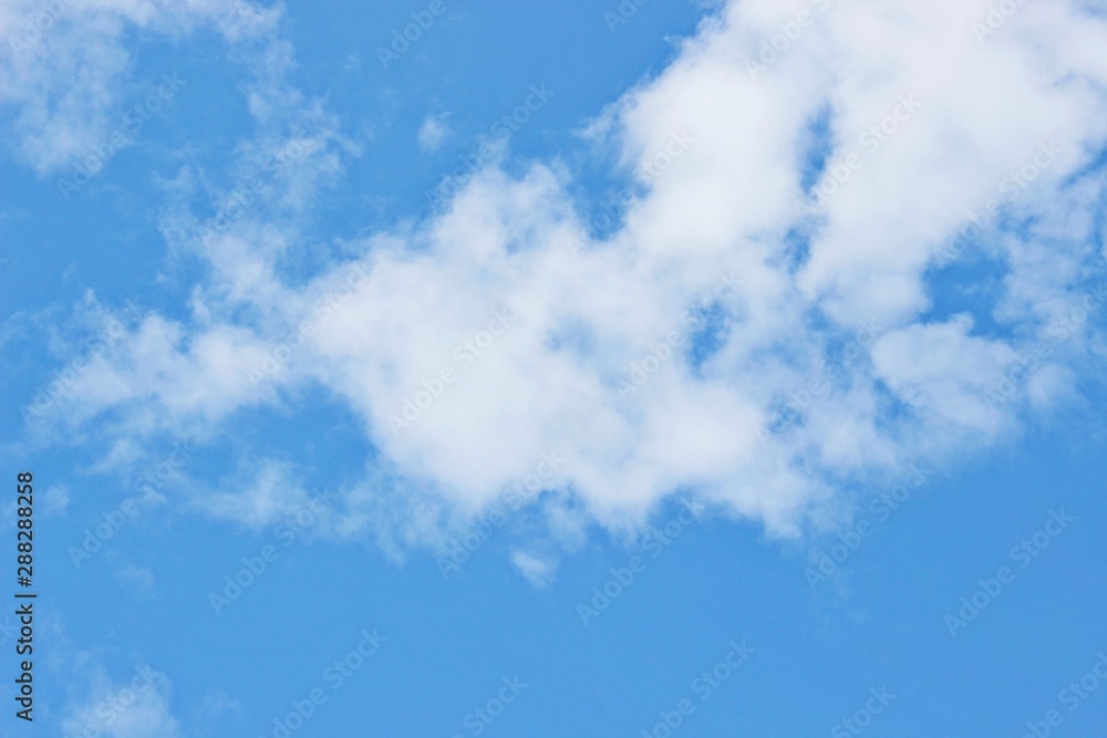 Blue sky sunny day cumulus clouds summer beauty Blue sky sunny day cumulus clouds summer beauty