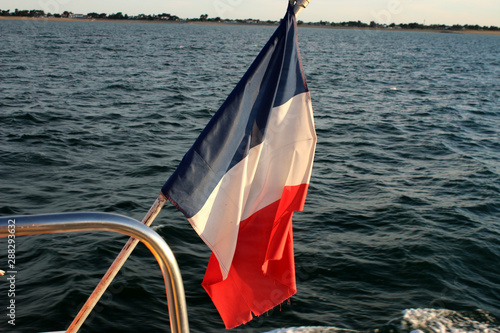 Drapeau de la France photo