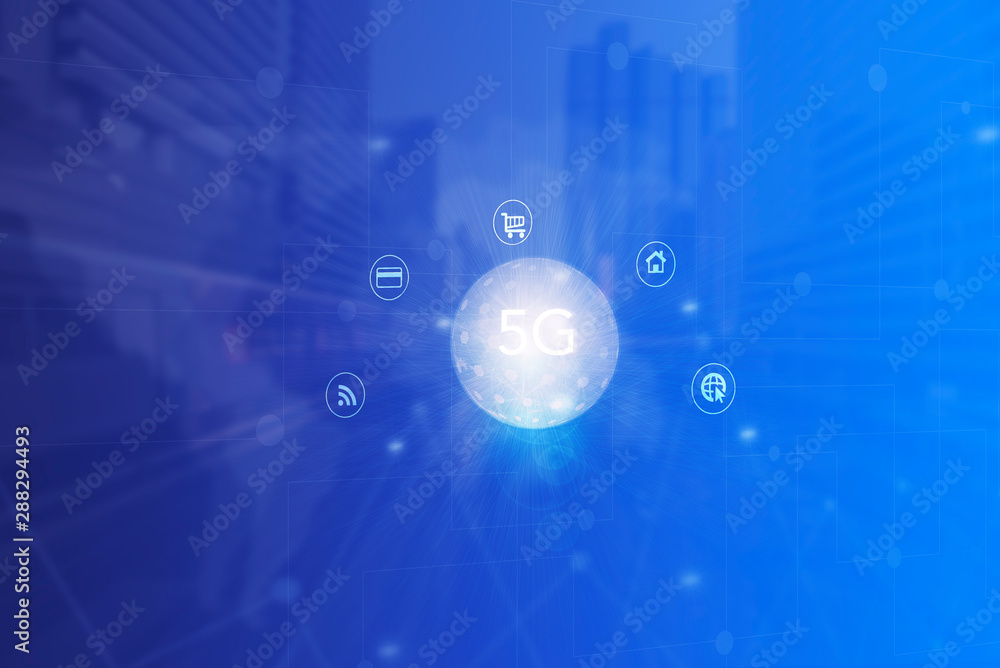 Digital marketing. Business using modern interface payments online shopping communication and icon customer network connection on virtual screen. Business innovation technology 5G concept. Digital marketing. Business using modern interface payments online shopping communication and icon customer network connection on virtual screen. Business innovation technology 5G concept.