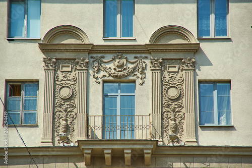Obraz na płótnie Minsk, Belarus.Stalinist Empire style.