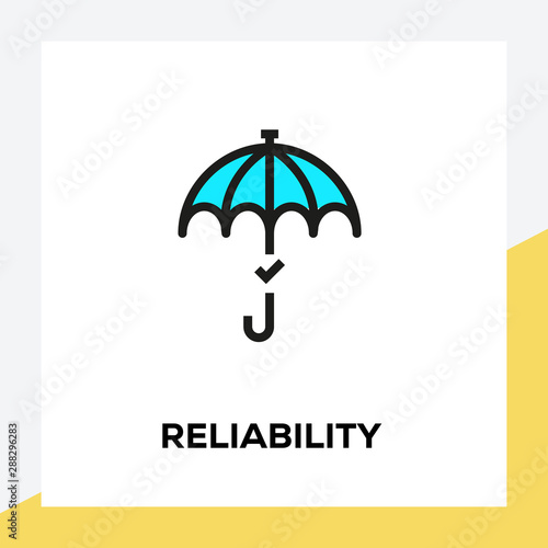RELIABILITY LINE ICON SET