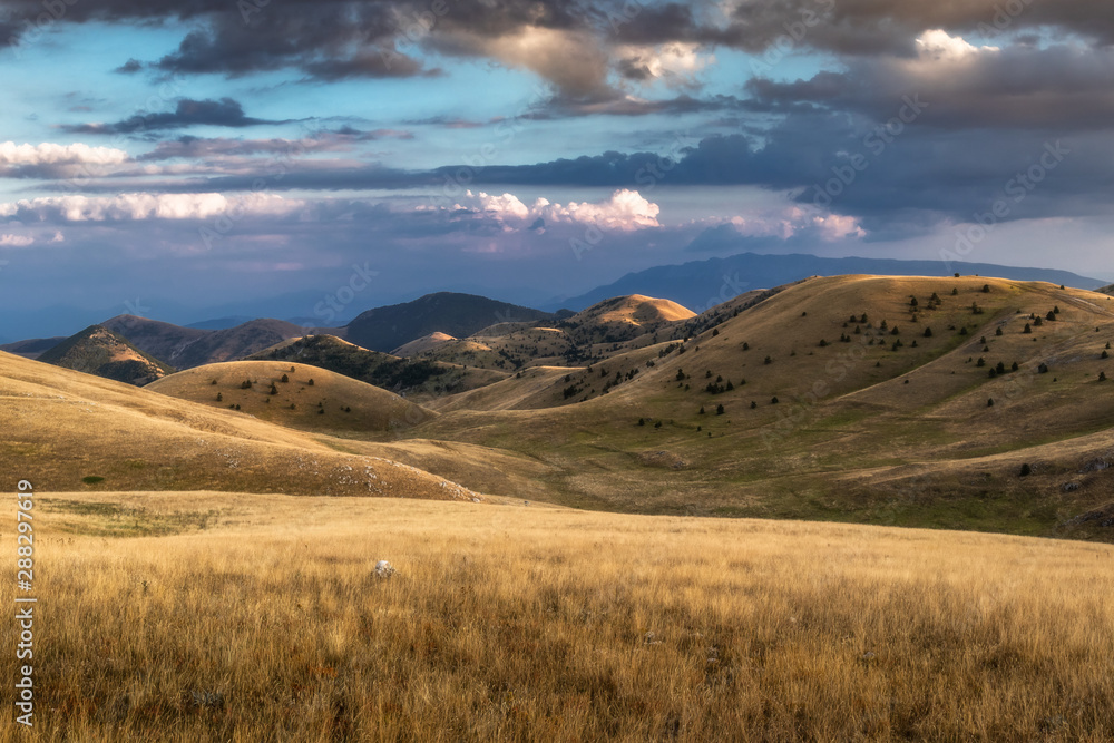 Tramonto a Campo Imperatore - Gran Sasso Tramonto a Campo Imperatore - Gran Sasso
