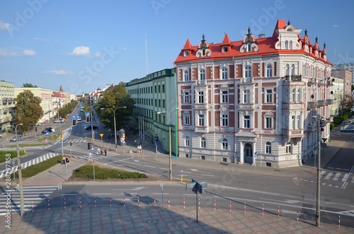 Obraz na płótnie Białystok-centrum miasta/Bialystok-downtown, Podlasie, Poland w salonie