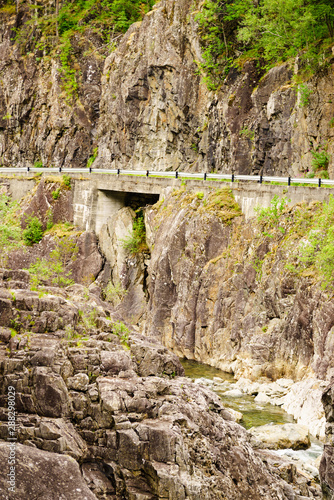 Allmannajuvet mines area Sauda Norway photo