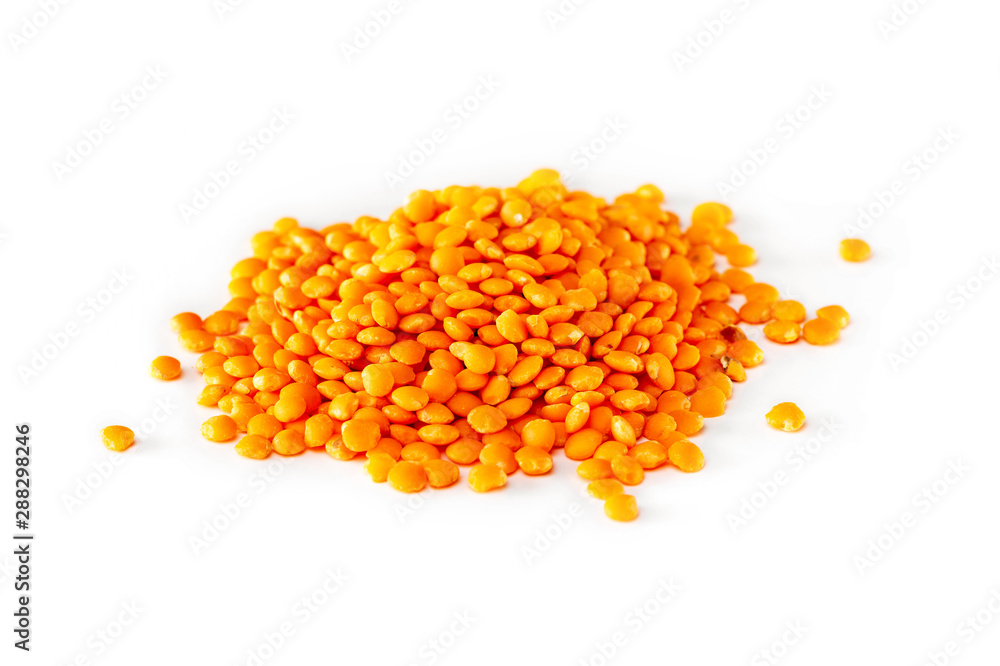 Closeup image of beans isolated at white background Closeup image of beans isolated at white background