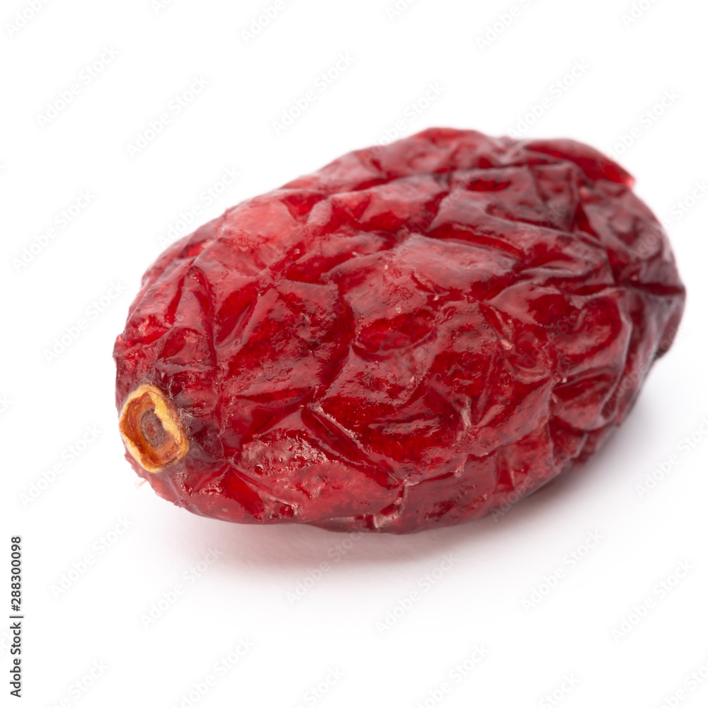 Dried cranberries isolated on white background Dried cranberries isolated on white background