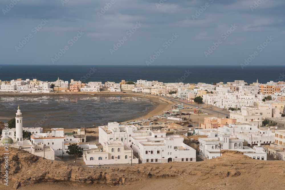 The seaside village of Sur, on the Gulf of Oman, Oman