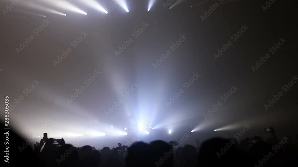 crowd applause concert stage and concert hall concert music festival