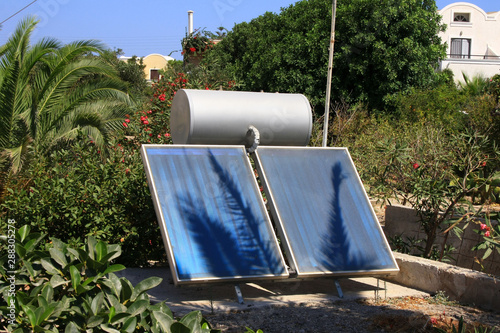 Kolektor słoneczny z zasobnikiem - ogrzewanie wody energią słoneczną