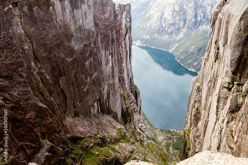 view of the Norwegian fjord