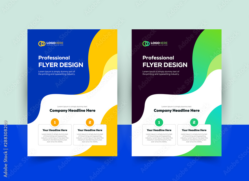 Professional and Creative Business Flyer / Poster Design Template Professional and Creative Business Flyer / Poster Design Template