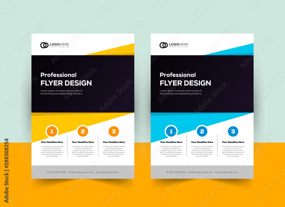 Professional and Creative Business Flyer / Poster Design Template