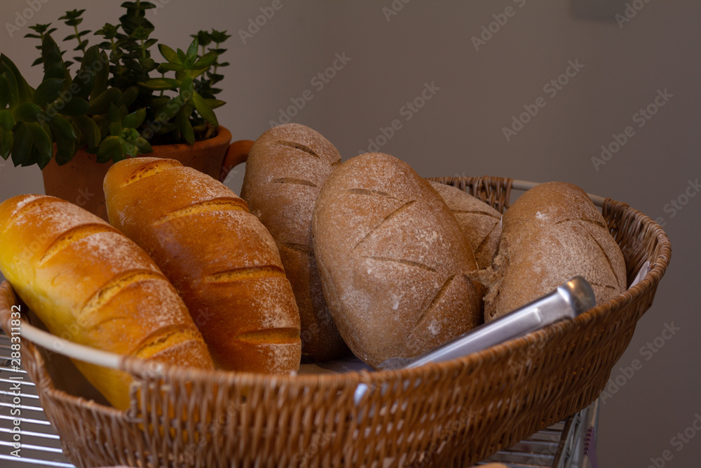  beer bread basket and pumpkin bread basket