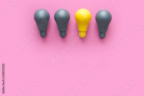 Stand out light bulb