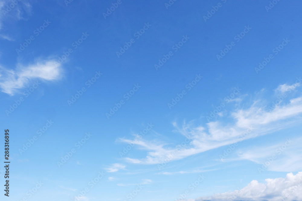 Clouds on the blue sky. Clouds on the blue sky.