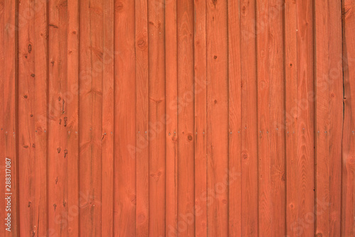 Holzwand eines schwedischen Hauses photo