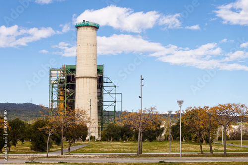 Decommission of the thermal power plant of Cubelles photo