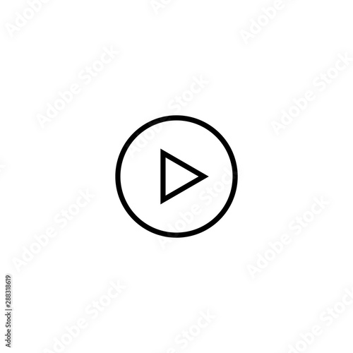 Free Download Play icon. Play symbol vector for web - GFXLoad