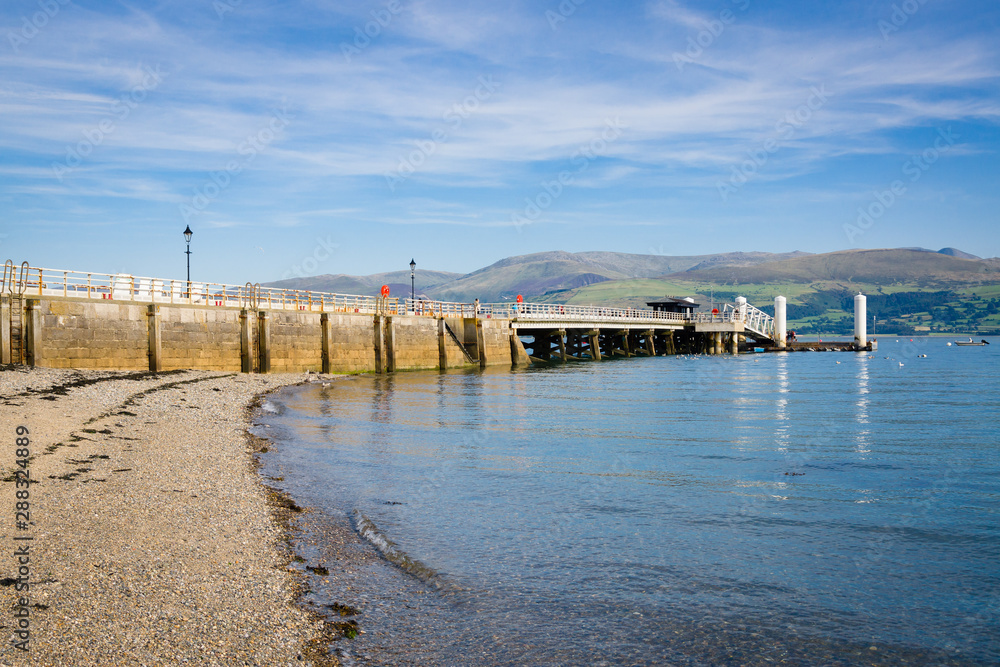 Fototapeta premium Beaumaris Pier Anglesey North Wales