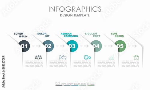 Infographic design template with place for your data. Vector illustration.