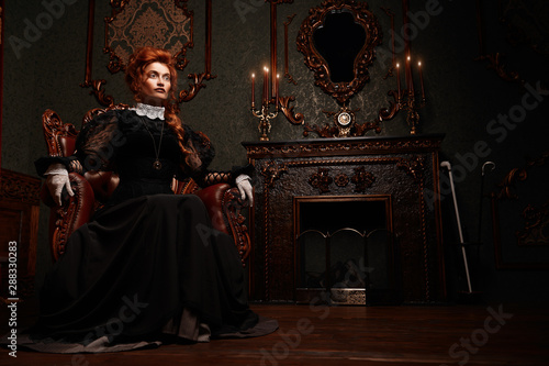 duchess in castle © Andrey Kiselev