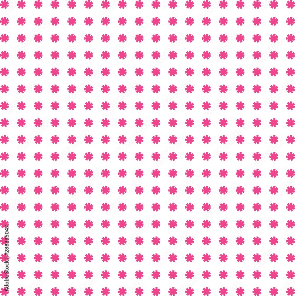 Pattern with pink flowers on white backdrop Pattern with pink flowers on white backdrop