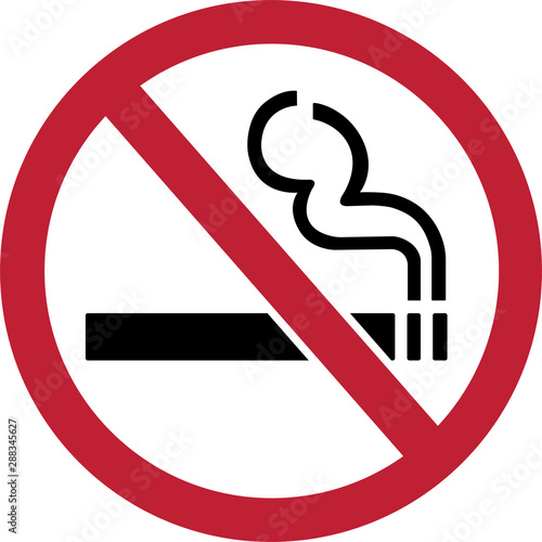 NO SMOKING ,Draw from Vector Illustration