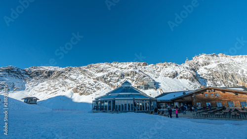 Beautiful Viewpoint With Winter Landscape