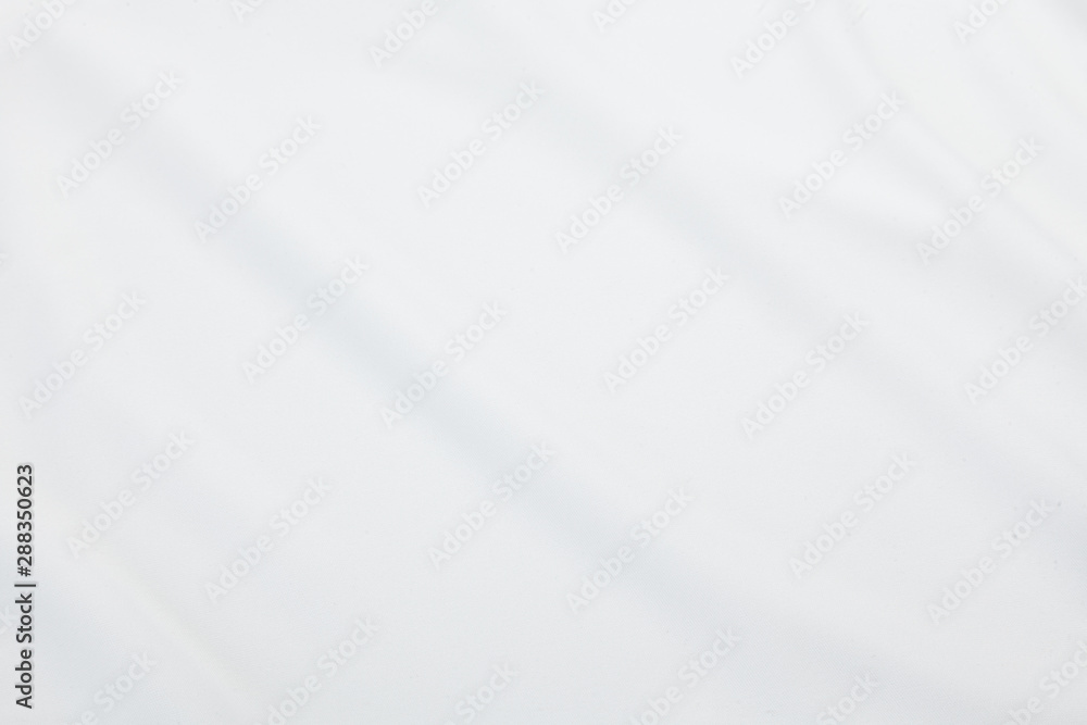 Fototapeta premium White fabric texture, Cloth pattern background.